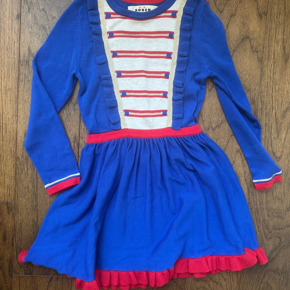 Mini Boden Nutcracker Dress